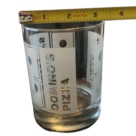 Vintage Domino’s Pizza Whiskey Glass A Timeless Addition to Your Home Bar - Picture 8 of 9